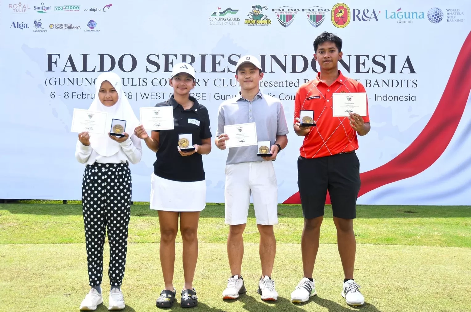 Empat Pegolf Raih Tiket untuk Tampil di Faldo Junior Tour Asia Grand Final di Vietnam