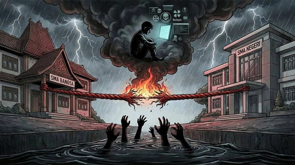 Benang Merah Dua Ledakan di Sekolah: Ketika Perundungan, Internet, dan Keheningan Bertemu