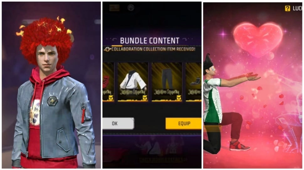 65 Kode Redeem FF Terbaru Aktif 9 Februari: Ada Sukuna dan Emote Serangan Cinta