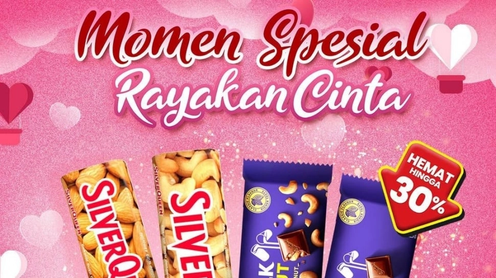 Promo Valentine di Indomaret: Cokelat Diskon hingga 30 Persen, Cocok Buat Kado!