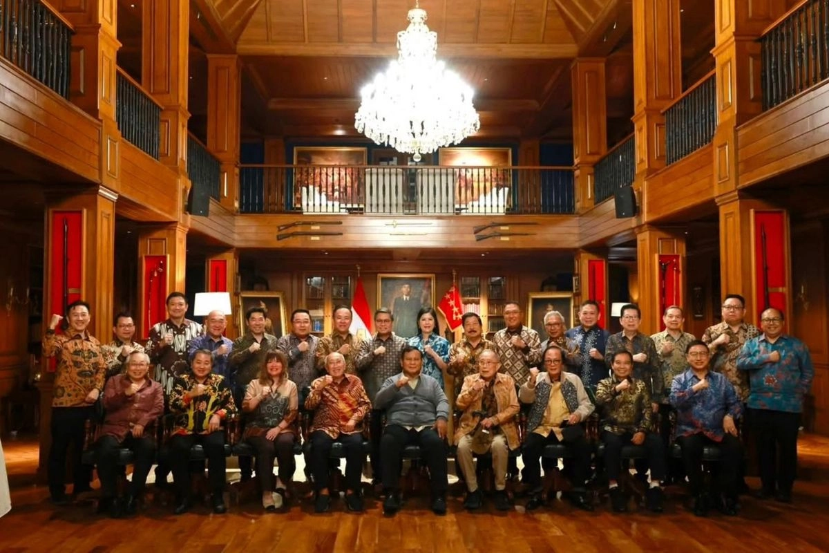 Prabowo dan Asosiasi Pengusaha Indonesia Berkumpul di Hambalang