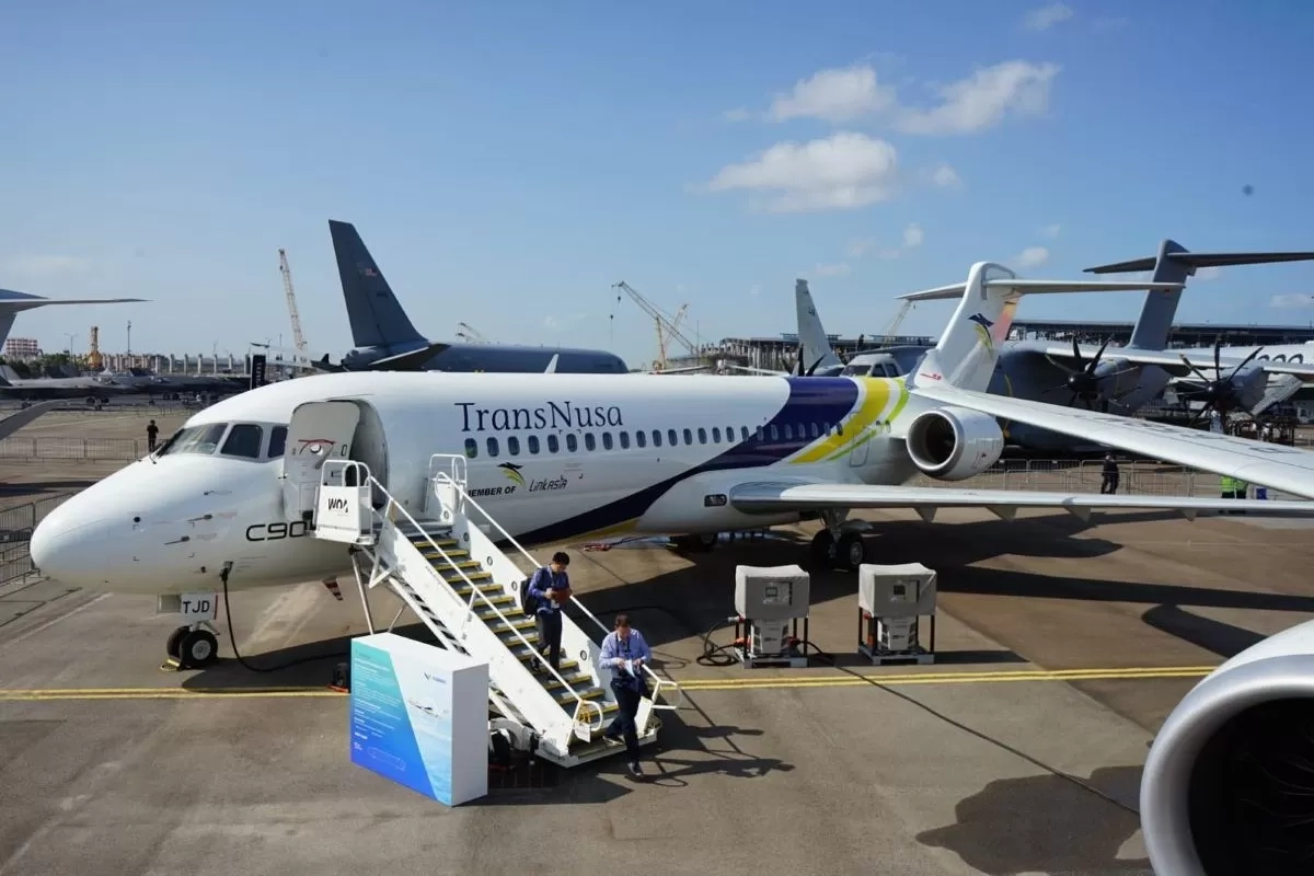 TransNusa Pamer Pesawat COMAC C909 di Singapore Airshow 2026, Intip Kemewahannya!
