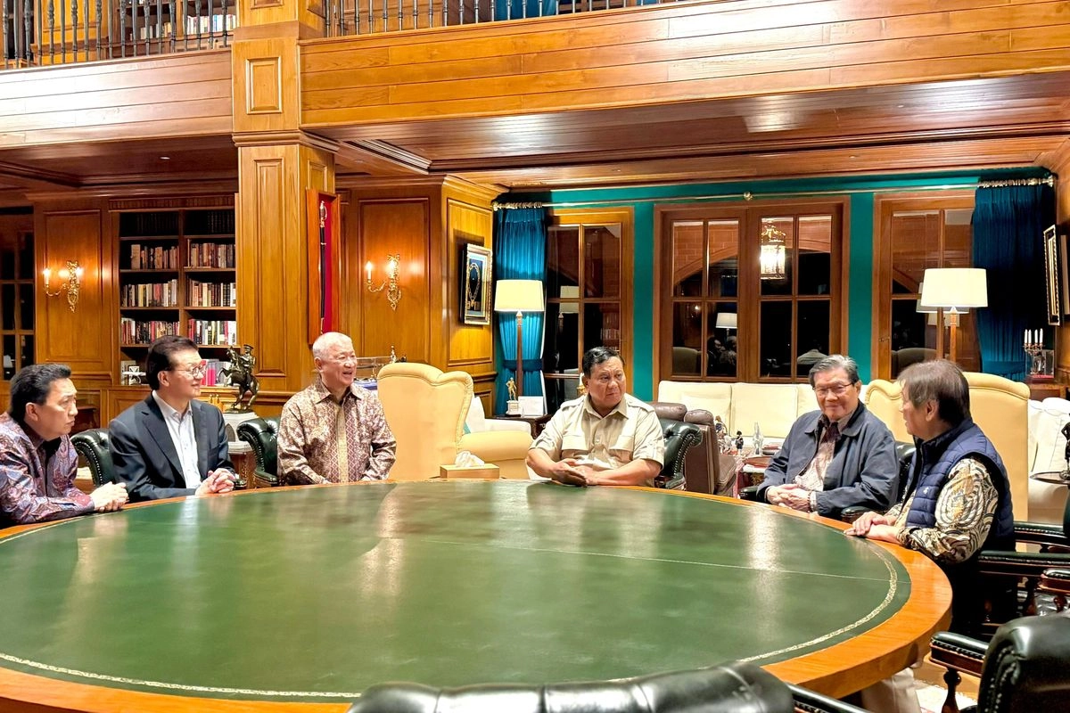 Prabowo Bertemu Prajogo Pangestu hingga Anthony Salim, Bahas Apa?