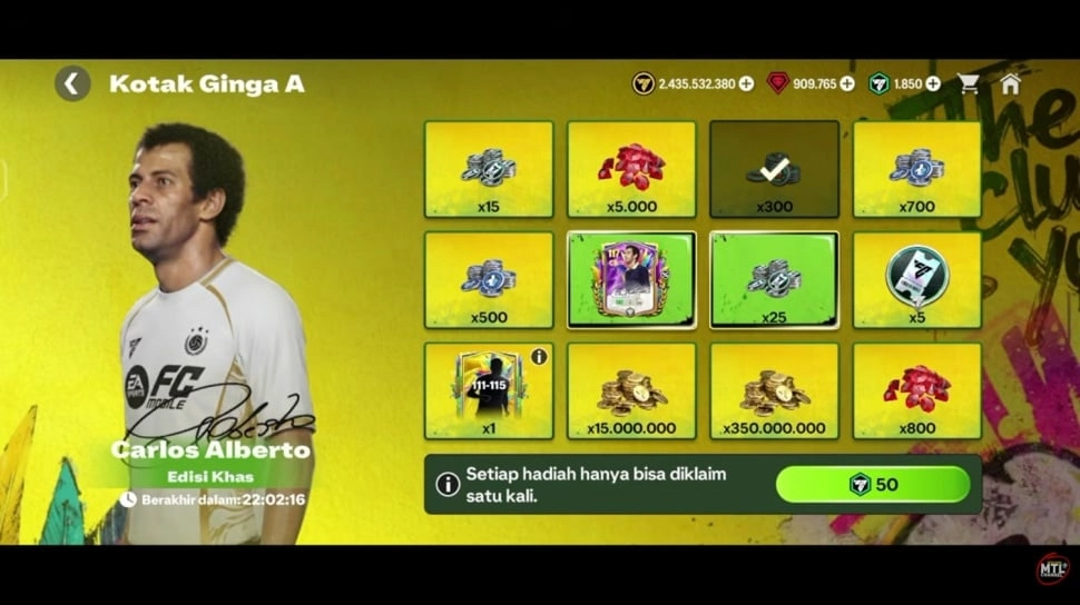 33 Kode Redeem FC Mobile Terbaru 11 Februari 2026, Ada Icon Ginga dan Rank Up Point