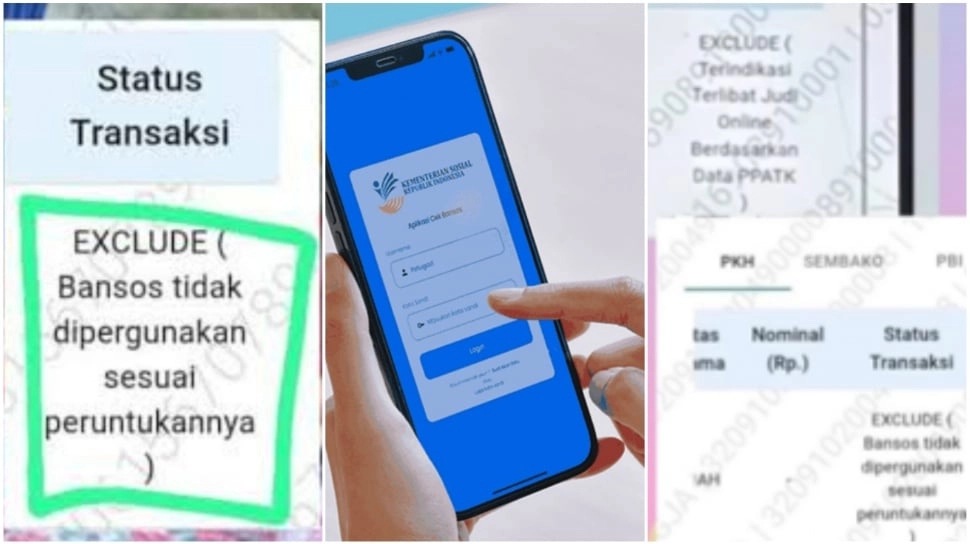 Exclude Bansos Artinya Apa? Begini Cara Menyanggah Agar Bisa Aktivasi Lagi