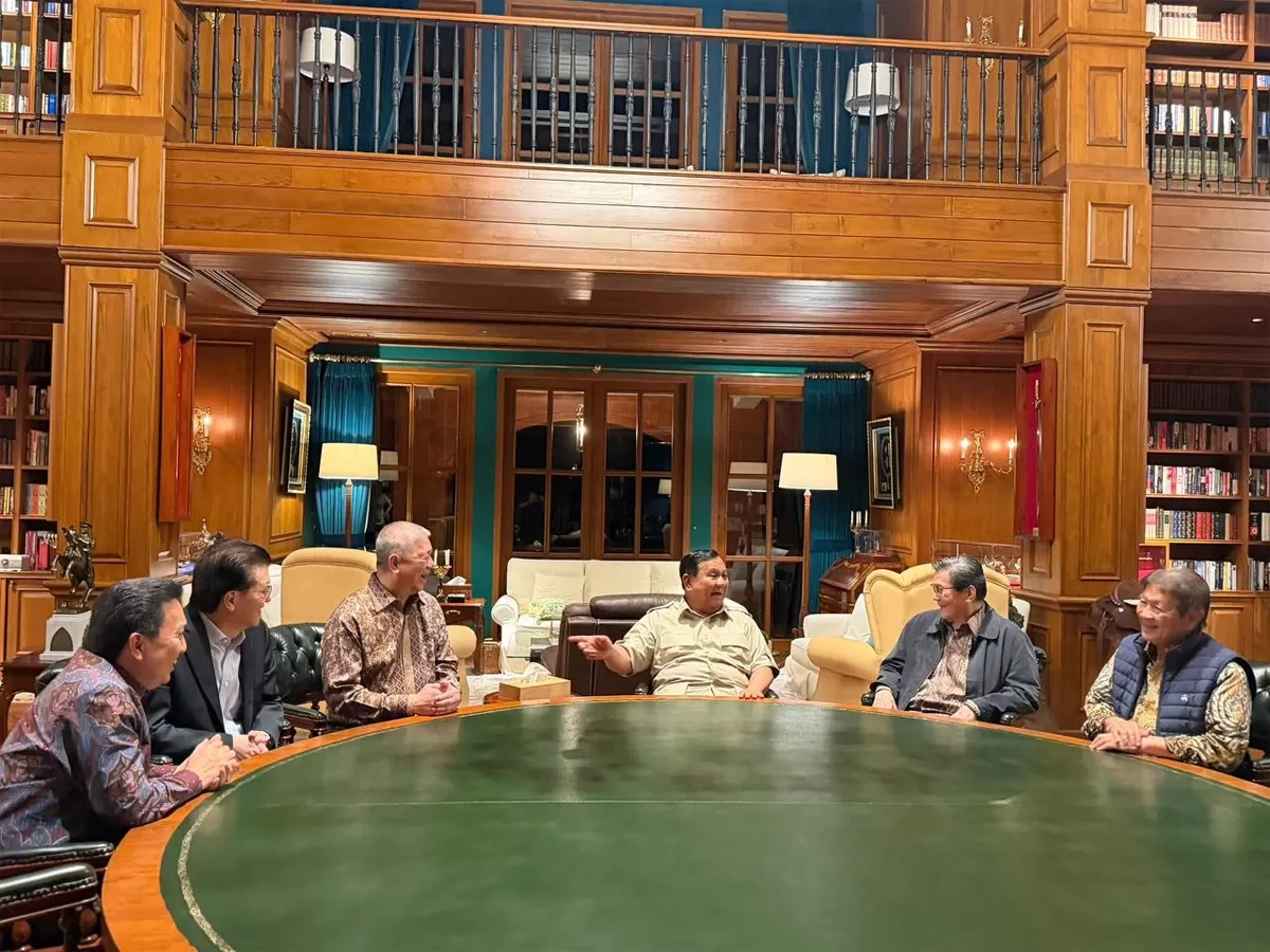 Bahas Ekonomi Terkini, Ini Hasil Obrolan Panjang Prabowo dengan Sejumlah Konglomerat di Hambalang