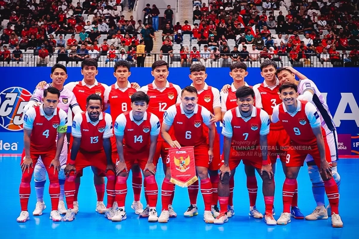 Sejarah Baru! Timnas Futsal Indonesia Berpeluang Masuk 15 Besar Dunia Usai Jadi Runner-Up AFC Futsal Asian Cup 2026