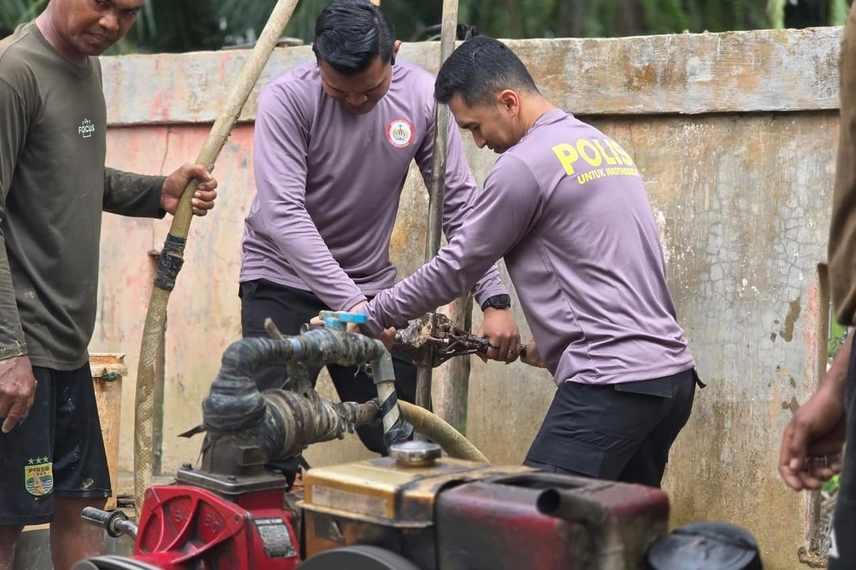 Jelang Ramadhan, Mahasiswa STIK 83 Bangun 12 Sumur Bor di Aceh