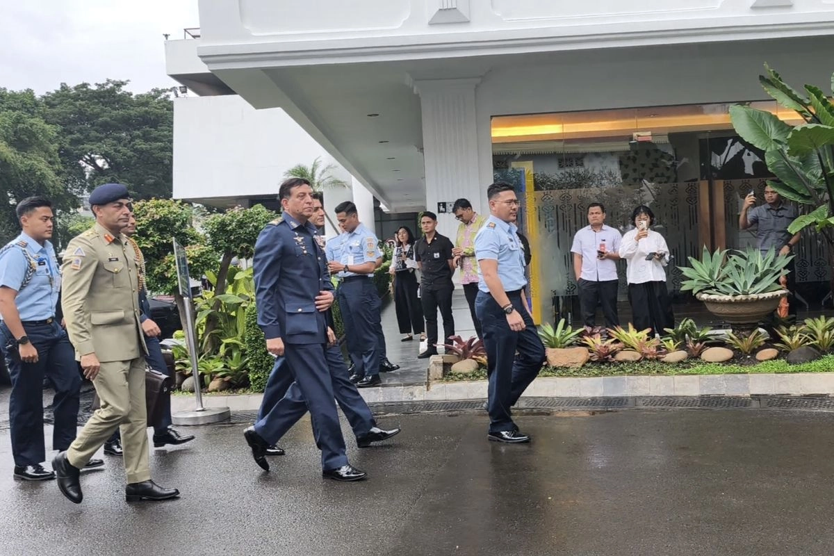Kepala Staf AU Pakistan Datangi Prabowo di Istana, Bahas Apa?