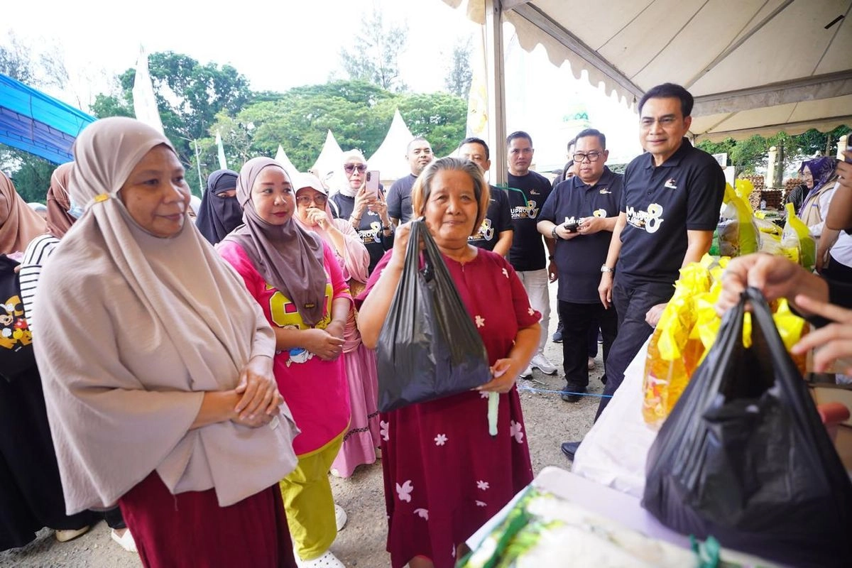 Jelang Ramadhan, Kadin Jual Pangan Murah di Kendari, Siapkan 3.000 Paket Sembako