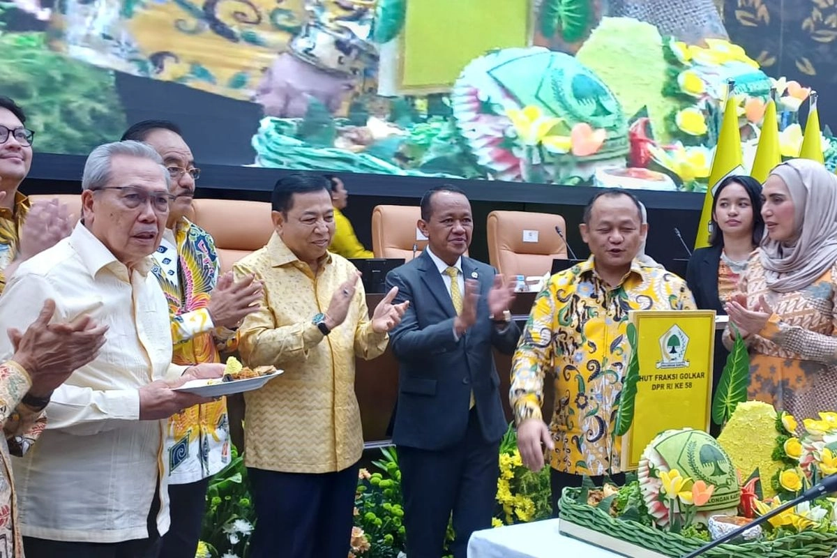 Setya Novanto Kembali Muncul di DPR, Hadiri HUT Ke-58 Fraksi Golkar