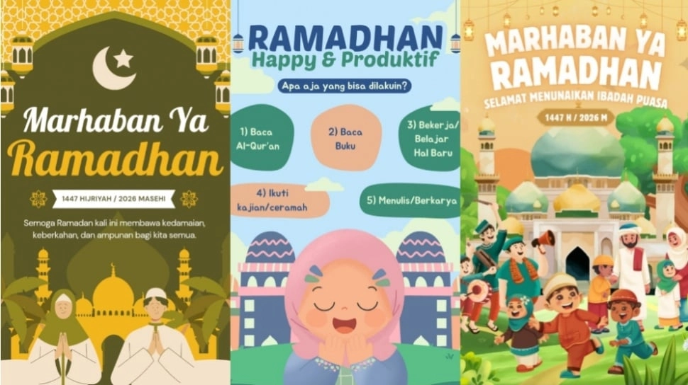 Link Download 40 Poster Ramadhan 2026 Gratis, Lengkap dengan Cara Edit