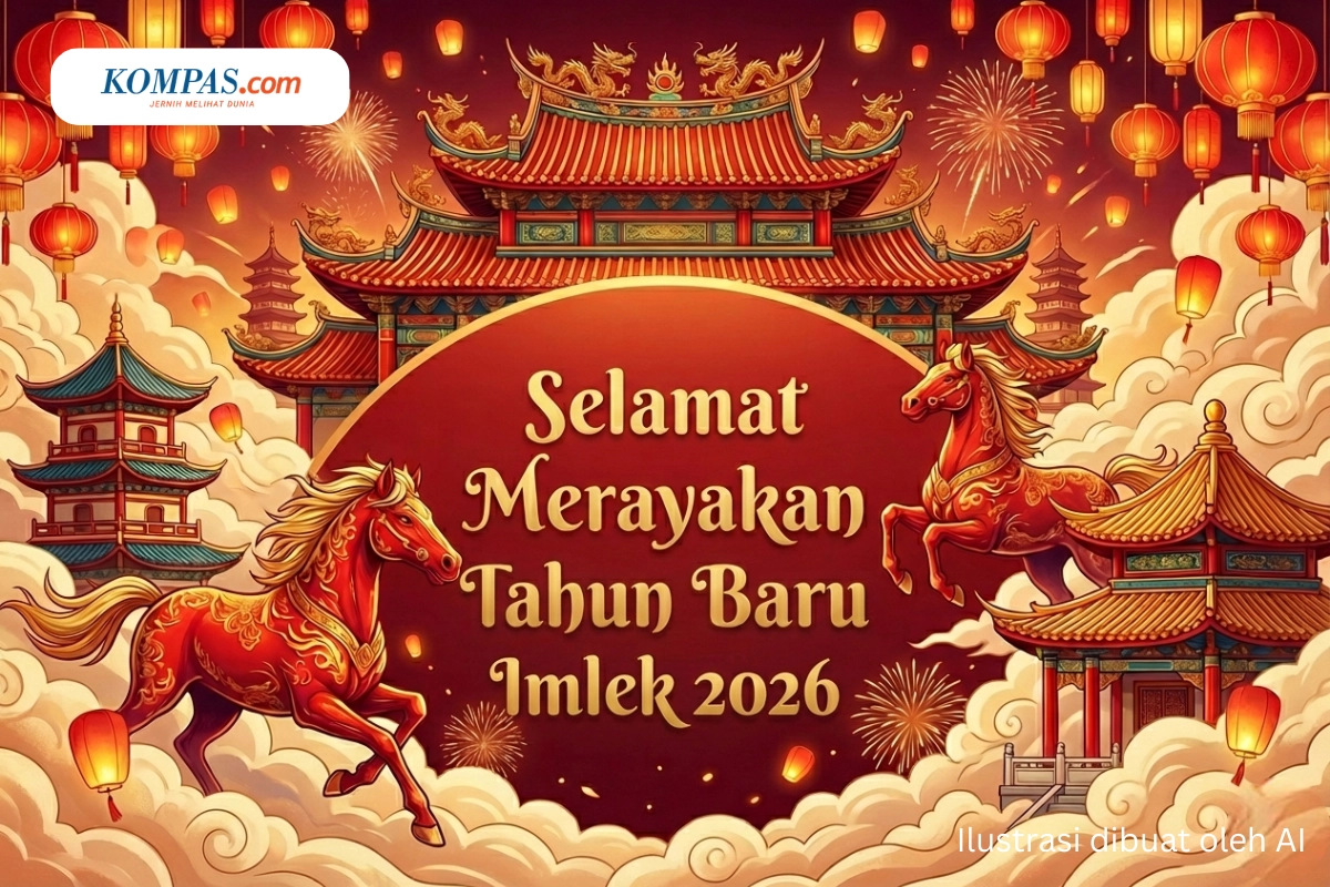 50 Ide Caption Ucapan Selamat Imlek 2026 Berisi Doa dan Harapan