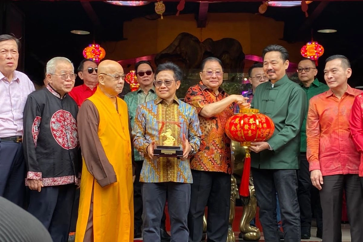 Cak Imin Kunjungi Wihara Avalokitesvara, Rayakan Imlek Bersama Tokoh Tionghoa