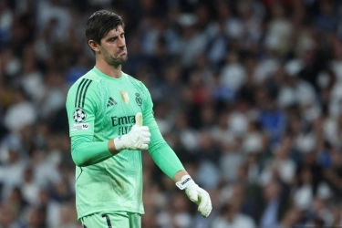 Jelang Play-off Liga Champions, Courtois Optimistis Real Madrid Bisa Balas Benfica