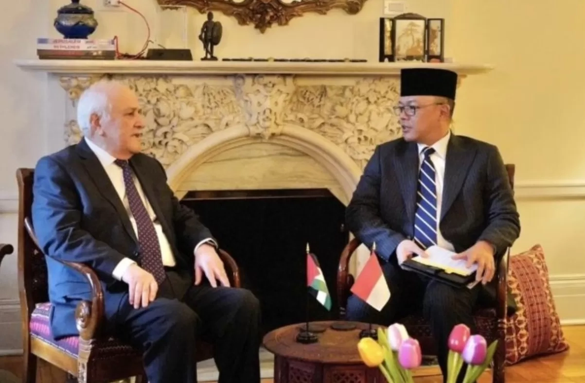 Bertemu Wakil Tetap Palestina untuk PBB di New York, Menlu Sugiono Ungkapkan Dukungan Indonesia