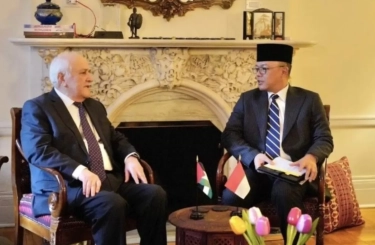 Bertemu Wakil Tetap Palestina untuk PBB di New York, Menlu Sugiono Ungkapkan Dukungan Indonesia