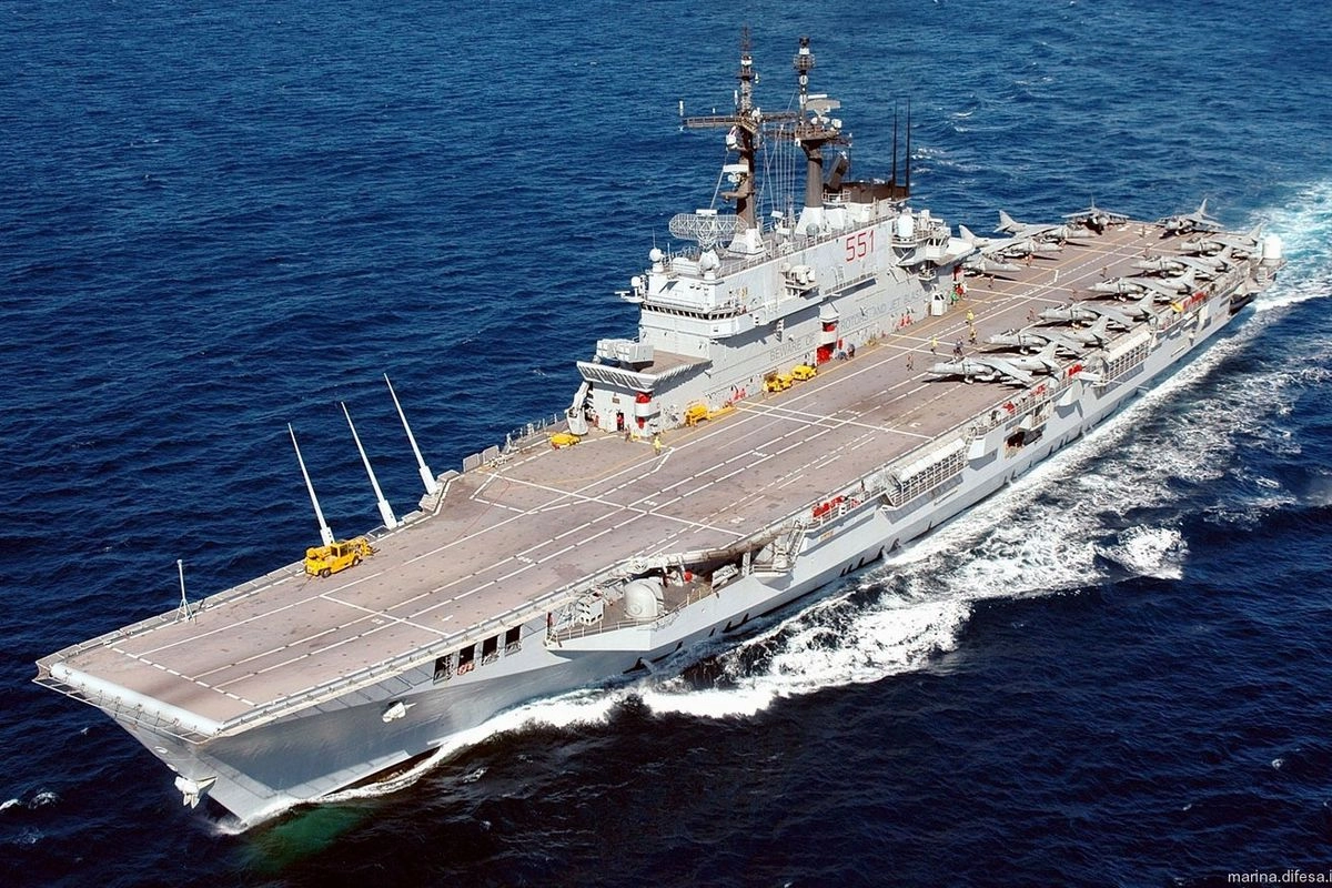 Indonesia Akan Jadi Negara Ke-5 di Asia Miliki Kapal Induk, Terima Hibah dari Italia