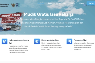 Mudik Gratis Jasa Raharja 2026 Dibuka, Ini Cara Daftar di mudik.jasaraharja.co.id