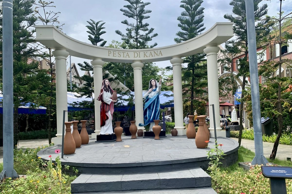 Taman Doa Hati Tersuci Maria, Spot Wisata Gratis di PIK 2 untuk Berdoa