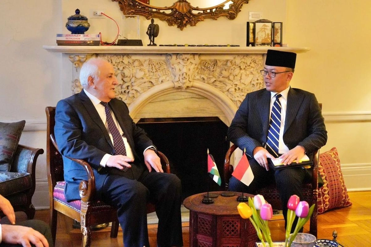 Temui Wakil Palestina di PBB, Menlu Sugiono Nyatakan Siap Kirim Pasukan Perdamaian ke Gaza