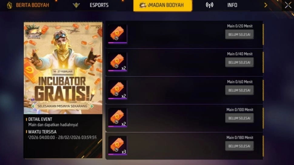 50 Kode Redeem FF dan Bocoran Event Ramadan 17 Februari 2026: Klaim Bundle Gratis dan Voucher Trogon