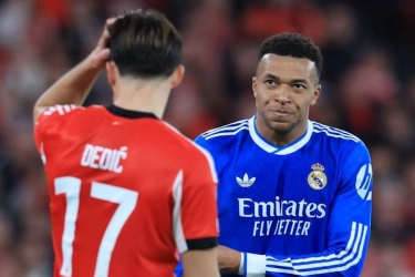 Dugaan Rasis Kepada Vinicius Jr, Kylian Mbappe: Prestianni Tak Layak Main di Liga Champions