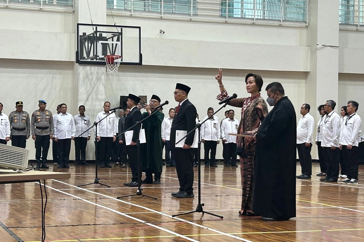 Pimpinan KPK Lantik 3 Pejabat Baru, Siapa Saja?