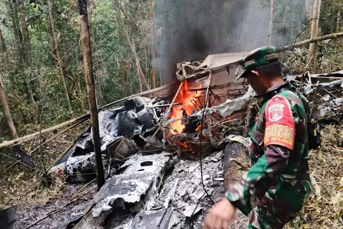 Tim SAR Gabungan Temukan Pilot Pesawat Pelita Air dalam Keadaan Meninggal Dunia