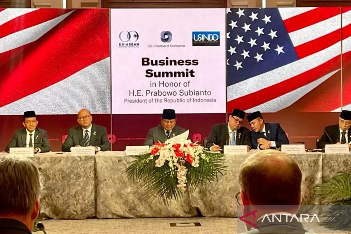Di Depan Pengusaha Amerika, Prabowo Jamin Iklim Investasi RI Kondusif