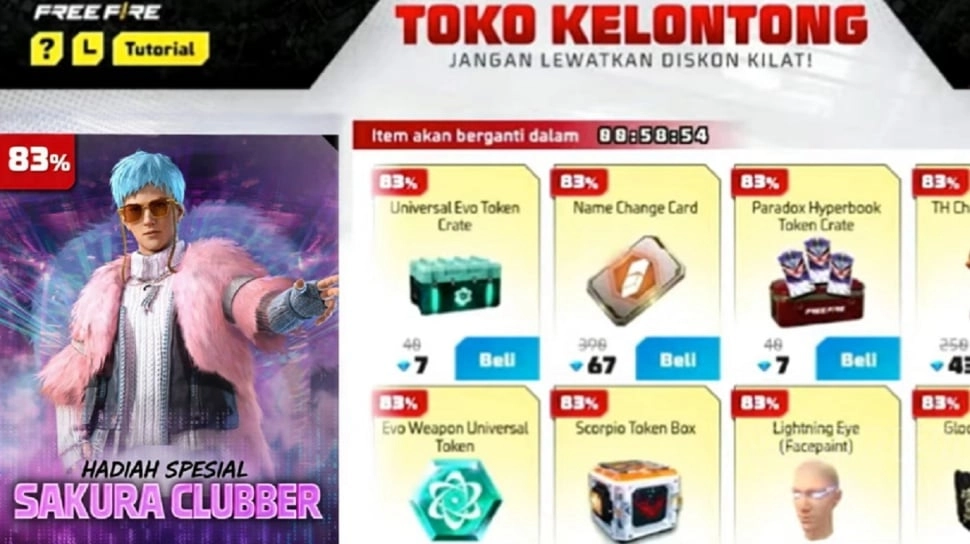 34 Kode Redeem FF 21 Februari 2026: Klaim Sepatu Jordan dan Incubator Voucher Gratis Hari Ini