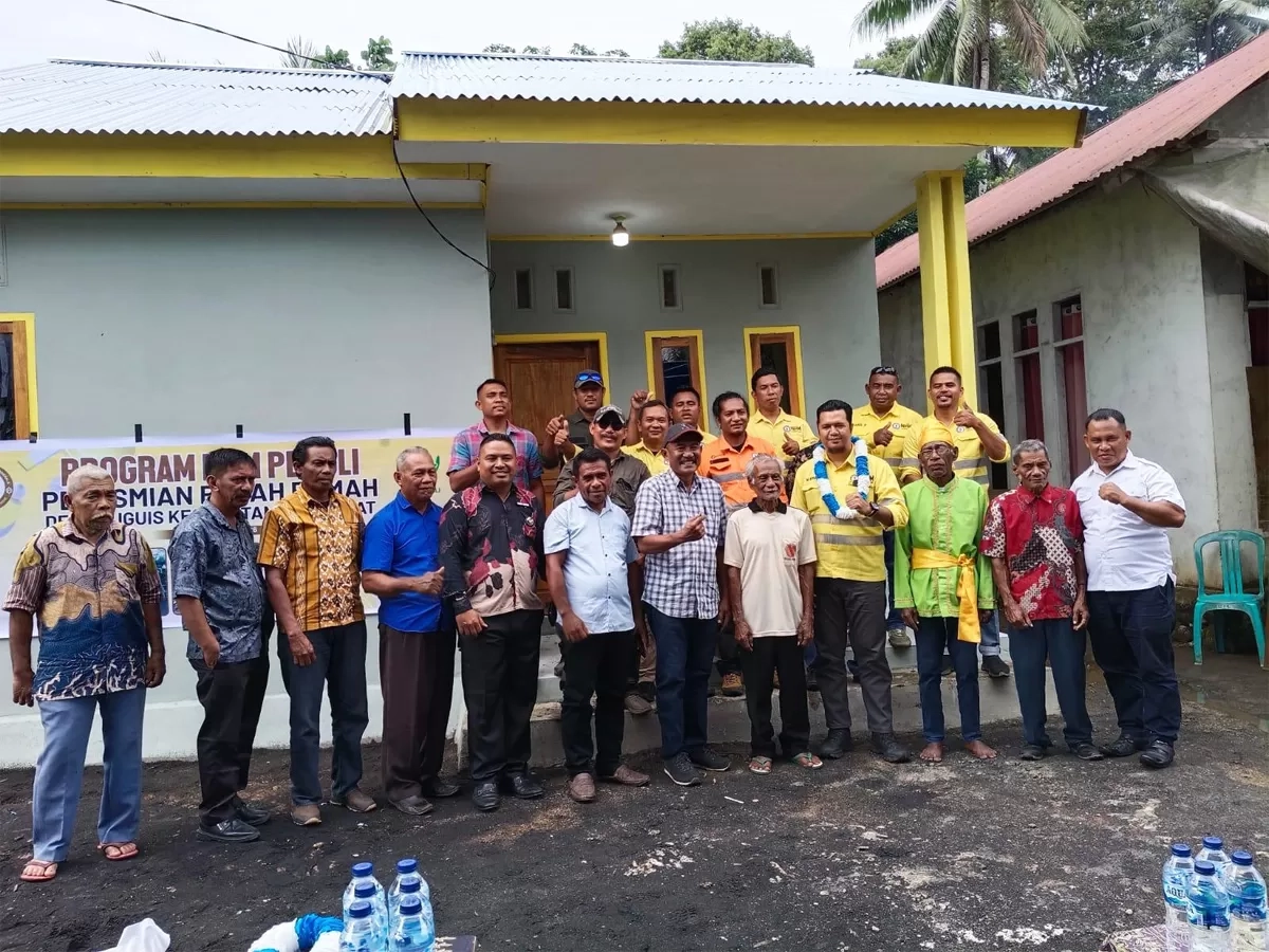 Wujudkan Mimpi Lansia di Desa Tuguis, NHM Peduli Hadiahkan Rumah Sehat untuk Bapak Nikanor