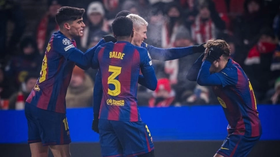 Barcelona Gusur Madrid, Gol Roket Fermin Lopez Hancurkan Pertahanan Levante