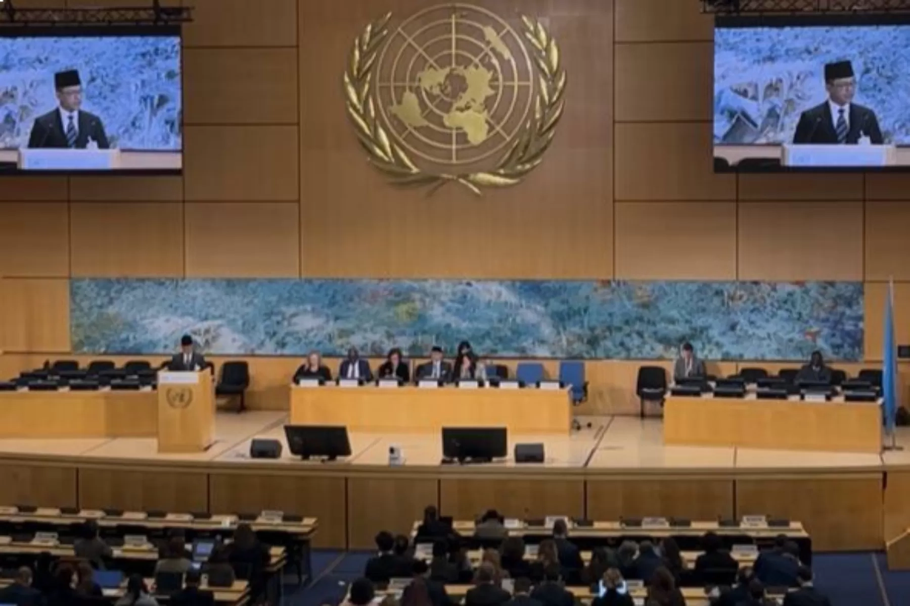 Menlu Sugiono Serukan Penghentian Kekerasan di Palestina saat Pimpin Sidang ke-61 Dewan HAM PBB