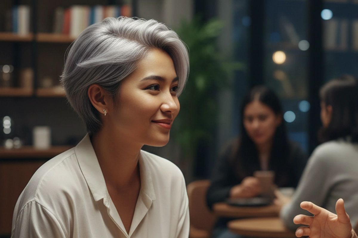 7 Gaya Rambut Bixie untuk Perempuan di Atas 50 Tahun, Tampil Fresh dan Awet Muda