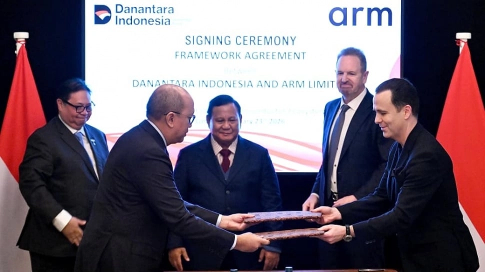 Danantara Gandeng Perusahaan Asal Inggris Arm Mau Ciptakan Chip