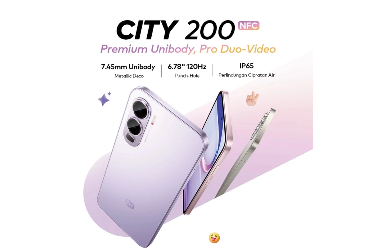 Itel City 200 Resmi di Indonesia, HP Android Baterai Besar Harga Rp 1,3 Jutaan