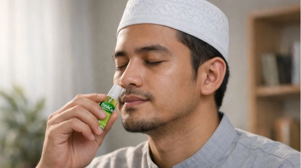 Hukum Menghirup Freshcare atau Minyak Angin saat Puasa, Apakah Membatalkan?