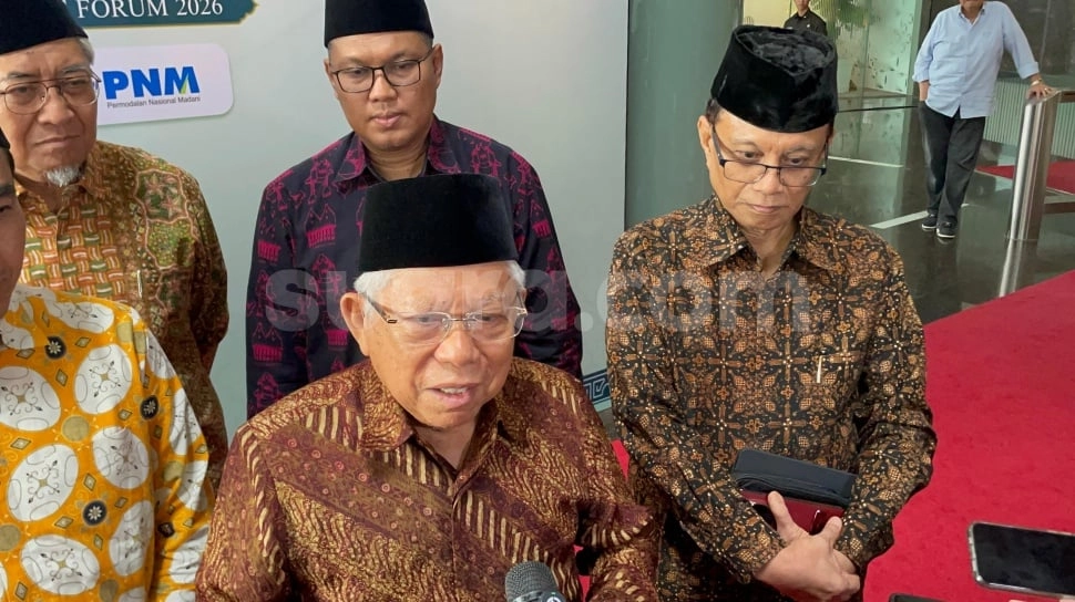 Ma'ruf Amin Respons Menkeu Purbaya soal Mahalnya Bank Syariah