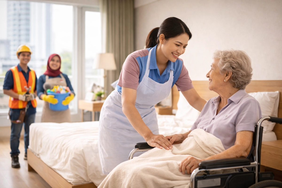 ART asal Indonesia Dapat Penghargaan dari Pemerintah Singapura