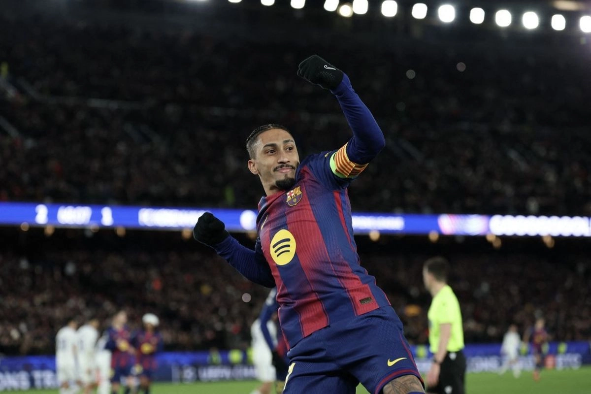 Raphinha Pede Barcelona Bisa Comeback Atas Atletico Madrid di Copa del Rey