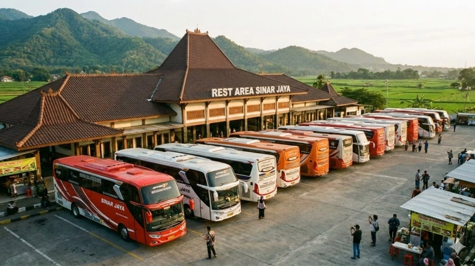 Rest Area Sinar Jaya Km Berapa? Ini Lokasi, Rute, dan Fasilitasnya