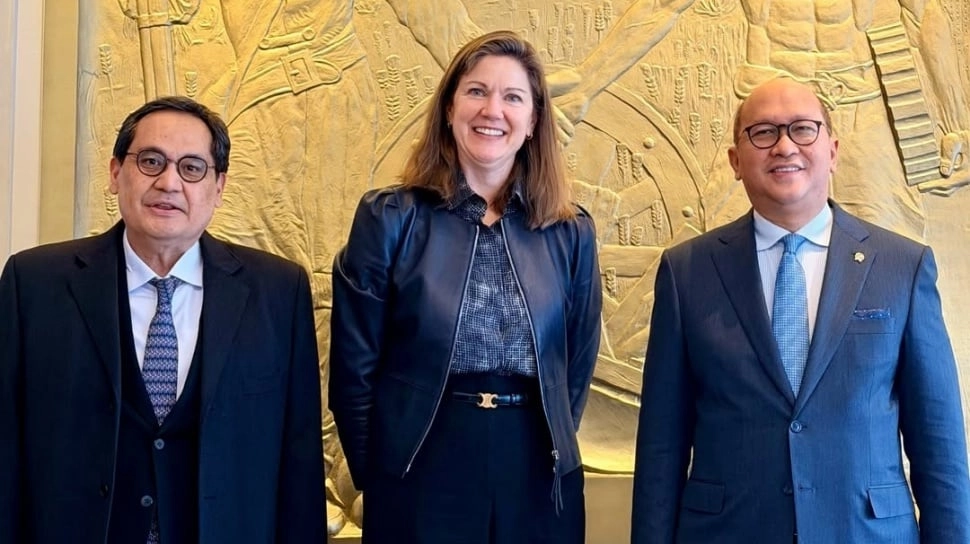 Rosan Roeslani Sambangi Petinggi Moody's Rating Kenalkan Danantara