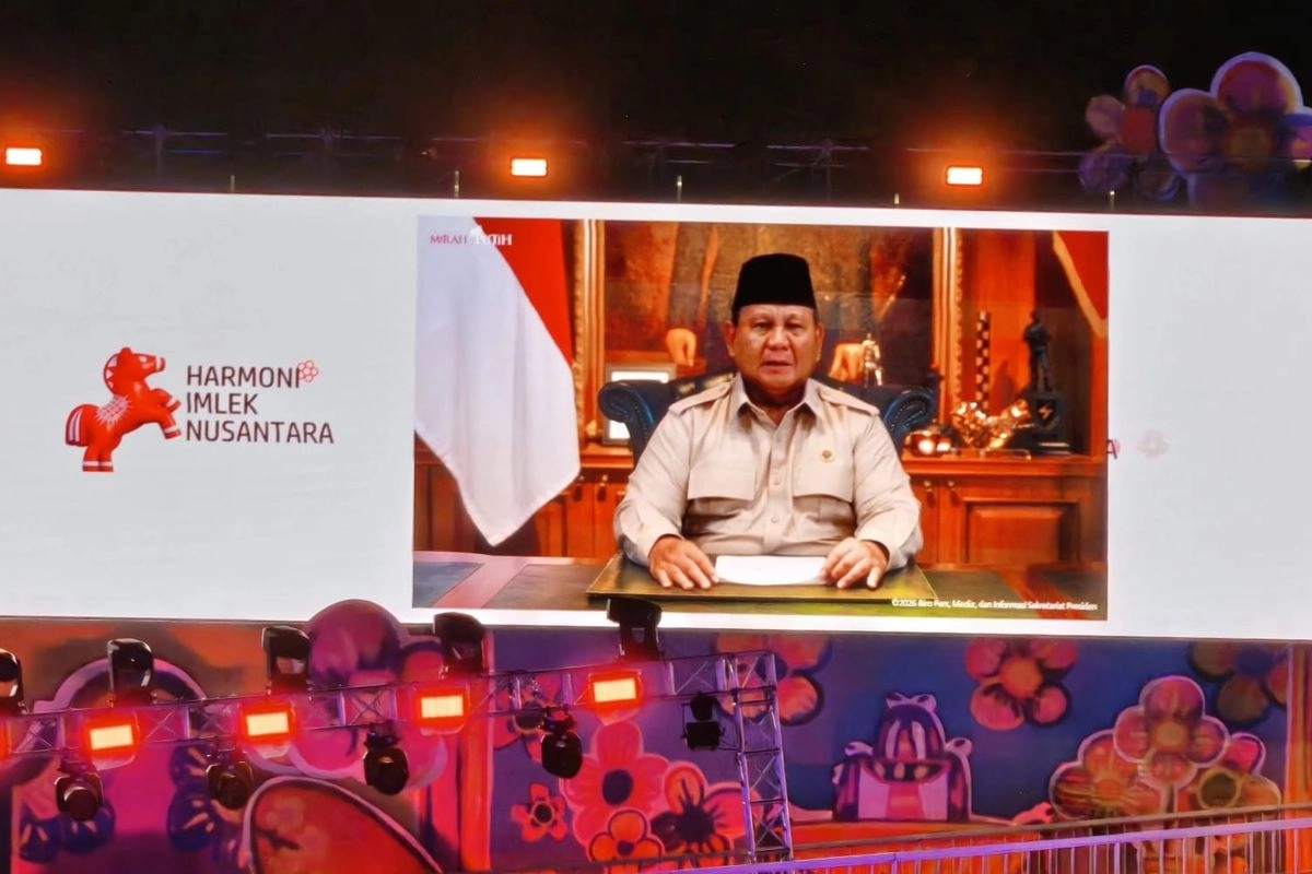 Prabowo: Tahun Baru Imlek Momentum Kebangsaan, Persaudaraan, dan Persatuan