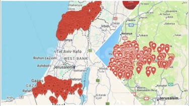 Sabtu Pagi Teheran Dibom, Sabtu Sore Iran Langsung Kirim Rudal ke Israel