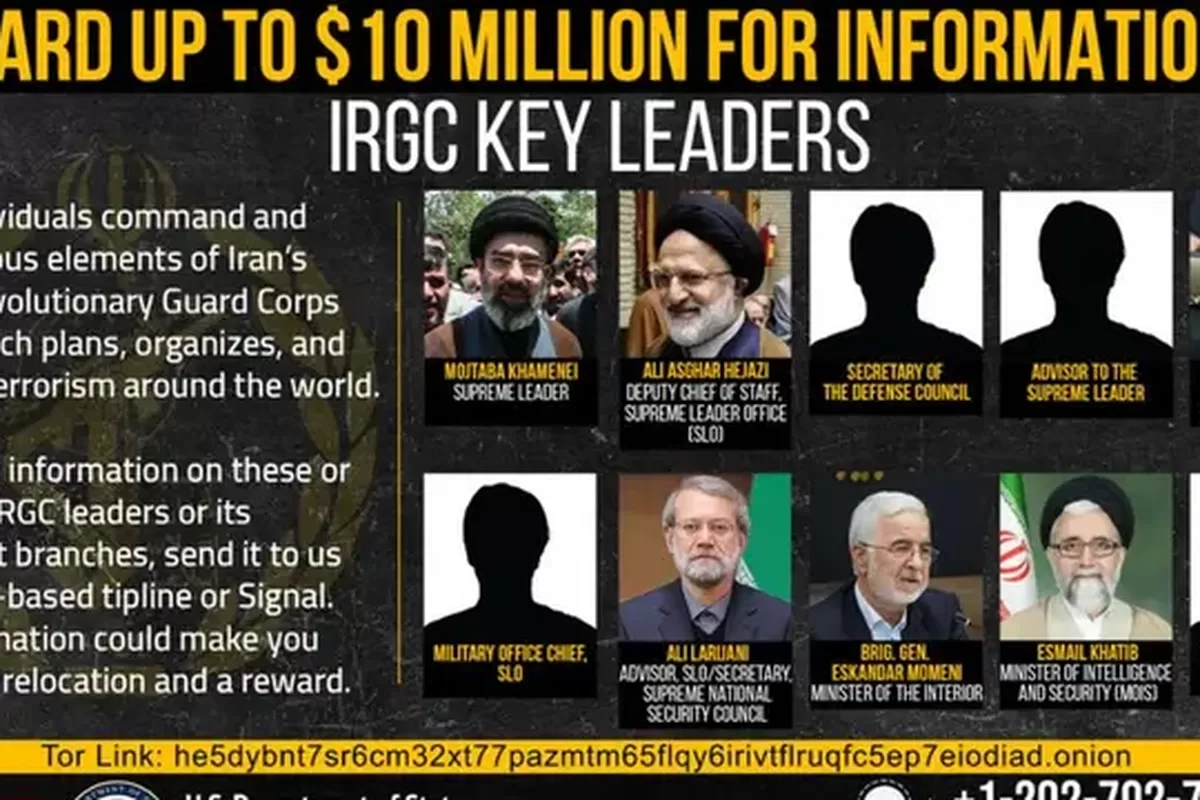Mojtaba Khamenei Jadi Buron AS, Imbalan Rp 168 M Disiapkan