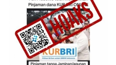 [HOAKS] Presiden Prabowo Resmikan KUR BRI Tanpa Agunan