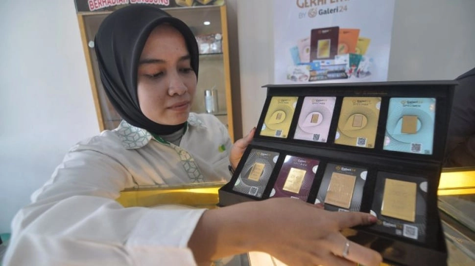 Harga Emas Antam, UBS dan Galeri24 di Hari Lebaran: Ada yang Stabil, Ada yang Turun