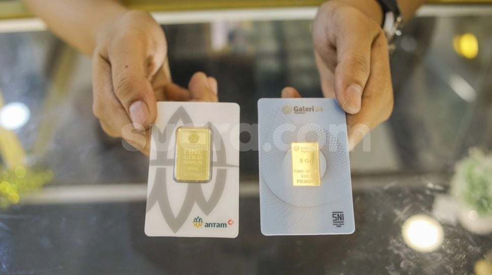 Emas Antam Masih Dibanderol Rp 2.843.000/Gram Hari Ini