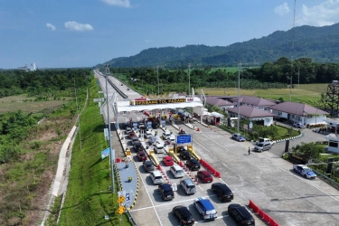 Trafik Tol Trans Sumatera Naik 191,36 Persen Saat Arus Balik Lebaran